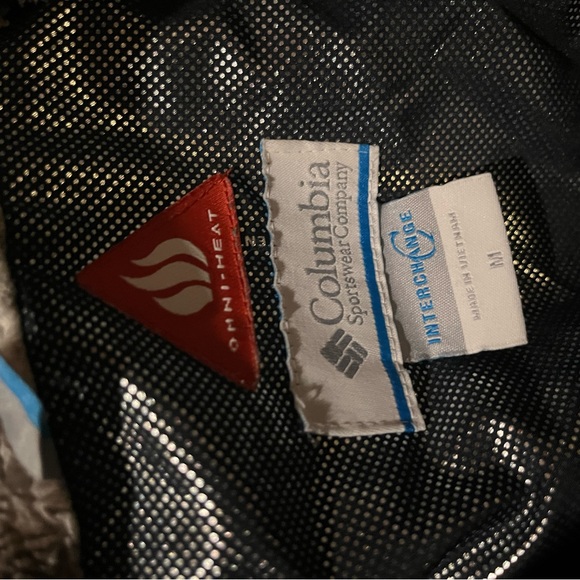 Columbia Womens Winter Layer Jacket Omni Heat Med perfect Cond - Picture 4 of 4
